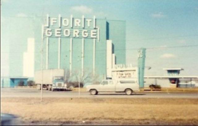 Fort George Drive-In Theatre - OLD PHOTO